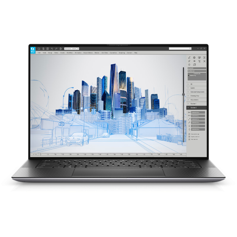 Dell Precision 5560 RTX A2000 - Workstation Mỏng Nhẹ